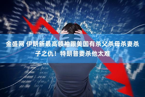 金盛网 伊朗新最高领袖跟美国有杀父杀母杀妻杀子之仇！特朗普要杀他太难