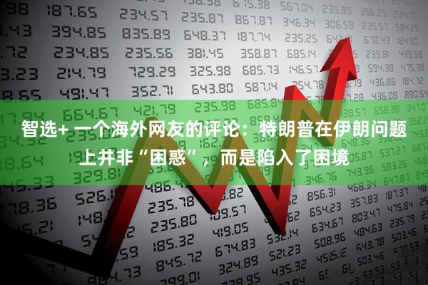 智选+ 一个海外网友的评论：特朗普在伊朗问题上并非“困惑”，而是陷入了困境