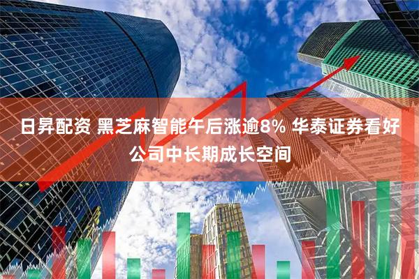 日昇配资 黑芝麻智能午后涨逾8% 华泰证券看好公司中长期成长空间